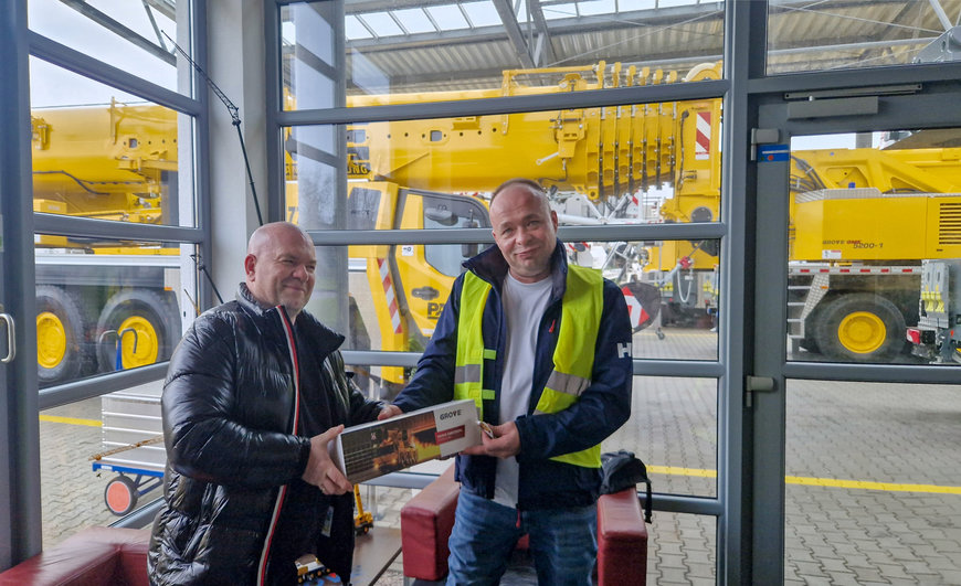 Dźwigaj in Poland grows fleet with Grove GMK6300L-1 acquisition